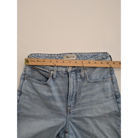 Madewell The Perfect Curvy Vintage Jeans Size 27 Blue Denim Stretch Fiore Wash - Picture 9 of 16